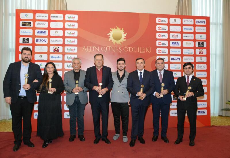 В Баку состоялась церемония вручения премии "Золотое Солнце 2023"