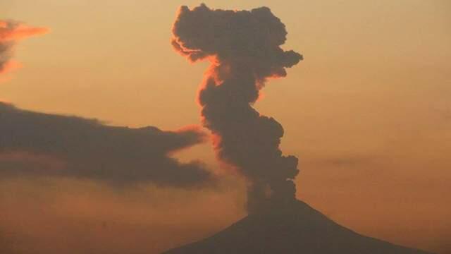 Вулкан готовится к извержению в Мексике