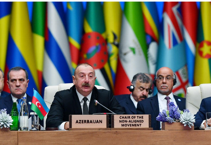 Президент Ильхам Алиев предложил создать Группу стран-единомышленников, пострадавших от мин