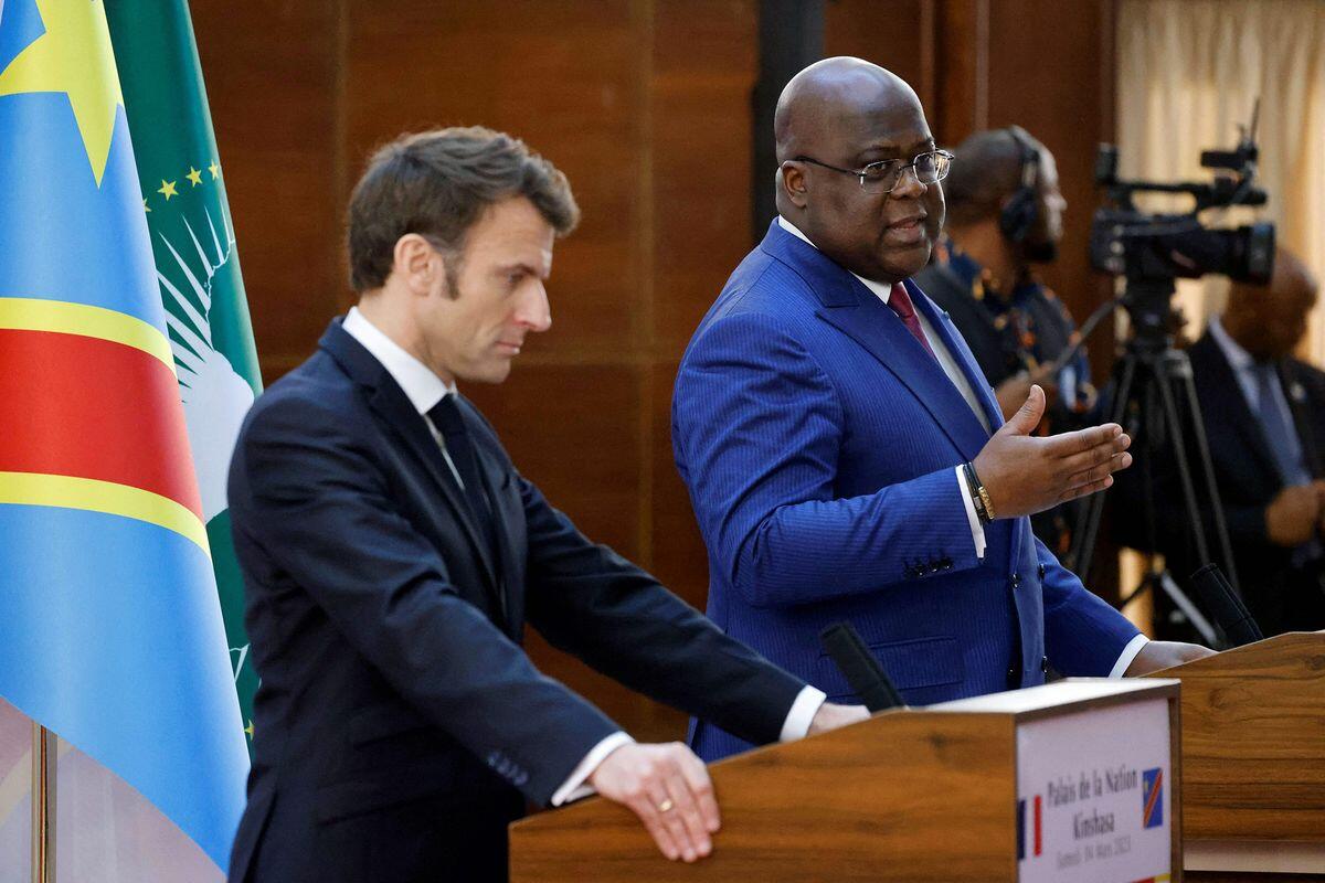 Макрон устроил скандал на встрече с президентом Конго
