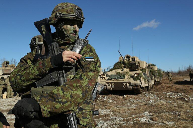 В Эстонии захотели увеличить личный состав армии почти в два раза