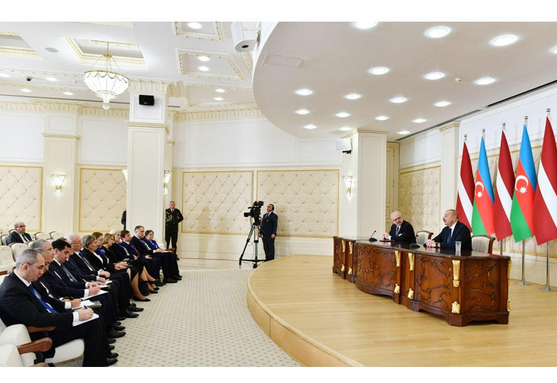 Prezident İlham Əliyev: Latviya Aİ ilə Azərbaycan arasında çox uğurla inkişaf edən əməkdaşlıqda mühüm rol oynayır