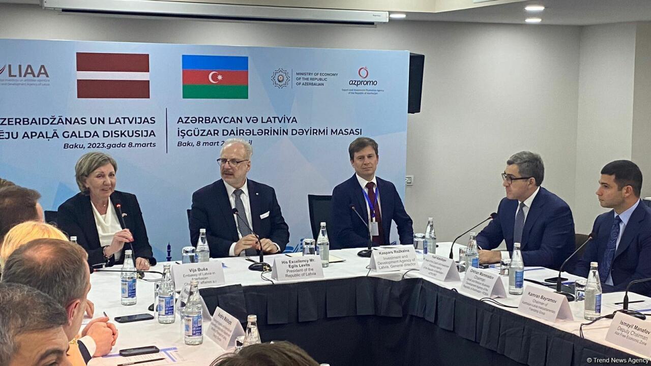 Азербайджан является близким партнером Латвии в экономической сфере