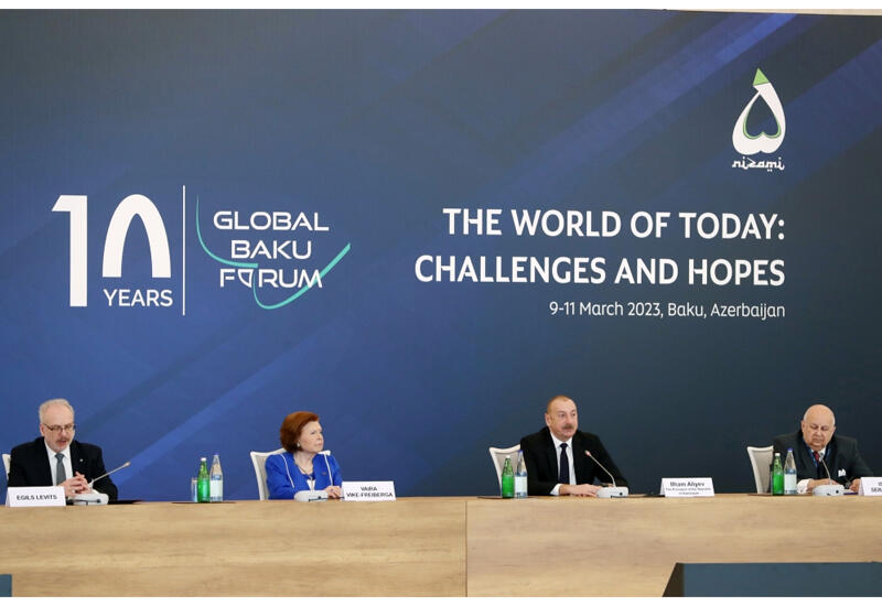 Президент Ильхам Алиев: Интеллектуальный потенциал Глобального Бакинского форума соответствует уровню ведущих международных конференций