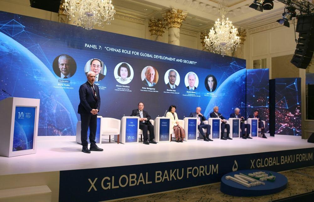 Bakı Forumunda Çinin qlobal inkişaf və təhlükəsizlikdə rolu müzakirə edilib