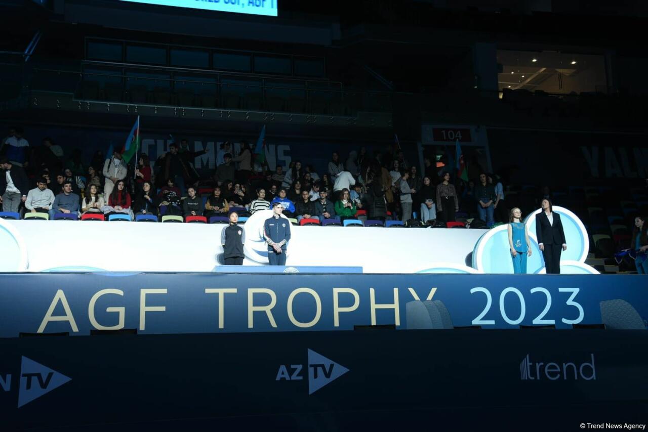 В рамках Кубка мира FIG по спортивной гимнастике в Баку вручили AGF Trophy