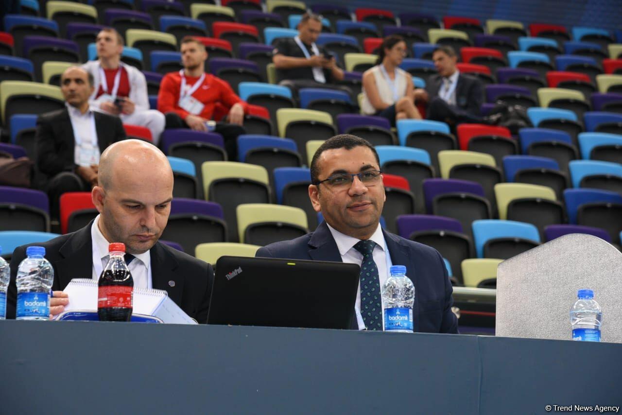 В Баку стартовал третий день соревнований Кубка мира FIG по спортивной гимнастике