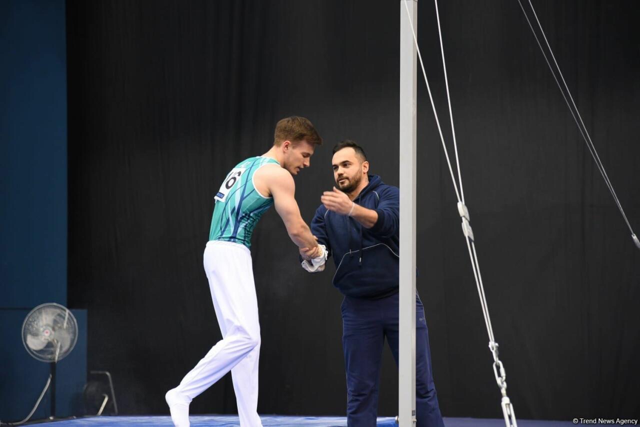Кубок мира FIG в Баку: Азербайджанский гимнаст завоевал "золото" в упражнении на кольцах