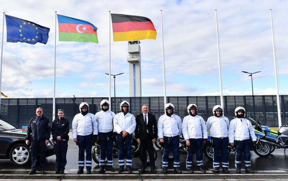 Завершился рабочий визит Президента Азербайджана Ильхама Алиева в Германию