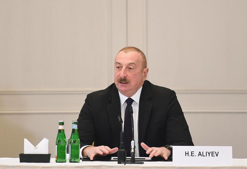 Президент Ильхам Алиев: Транскаспийский проект не является проектом Азербайджана