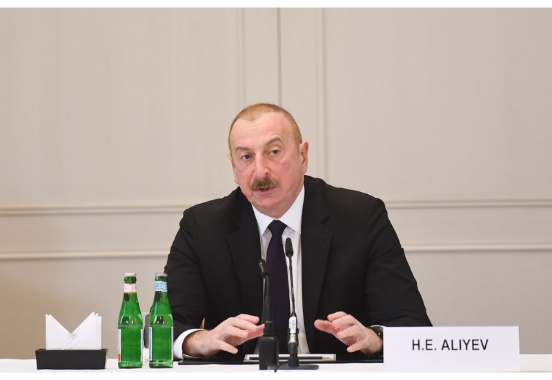 Президент Ильхам Алиев: Минная проблема является препятствием для скорейшего переселения бывших беженцев