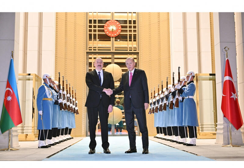 Состоялась встреча Президента Ильхама Алиева с Президентом Турции Реджепом Тайипом Эрдоганом