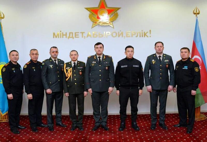 Делегация министерства обороны Азербайджана посетила Казахстан