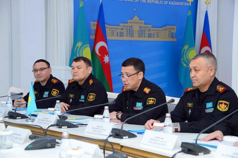 Делегация министерства обороны Азербайджана посетила Казахстан