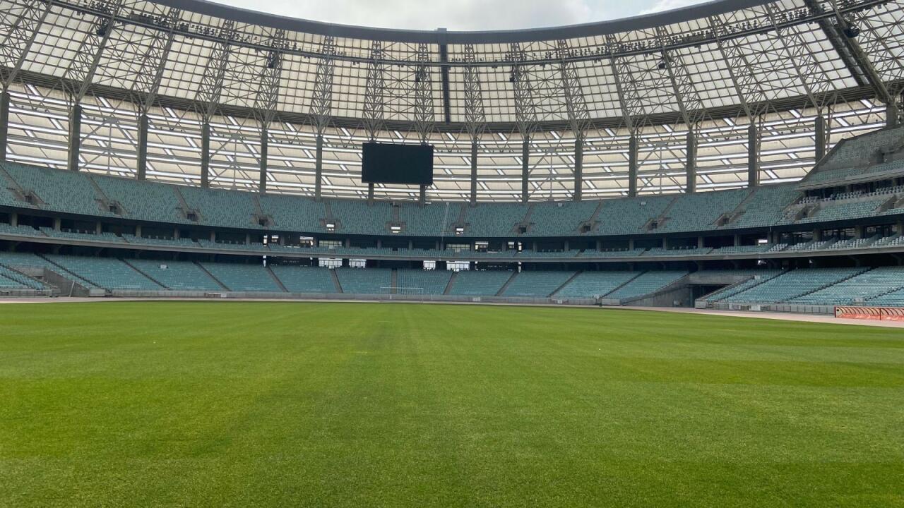 Олимпийский стадион готовится принять матч Карабах – Галатасарай