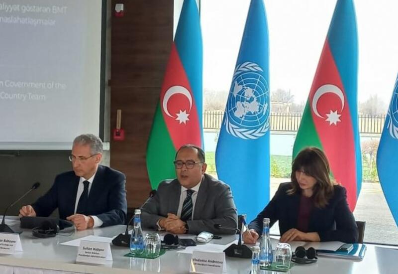 В ООН назвали объем средств, потраченных на проекты в Азербайджане в 2022 году