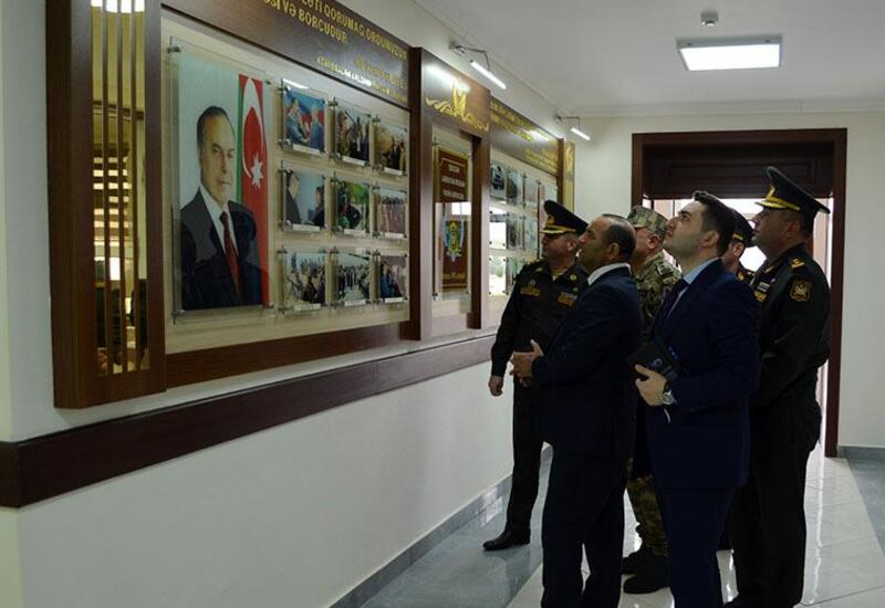 Представители Аппарата омбудсмена Азербайджана посетили №-скую воинскую часть
