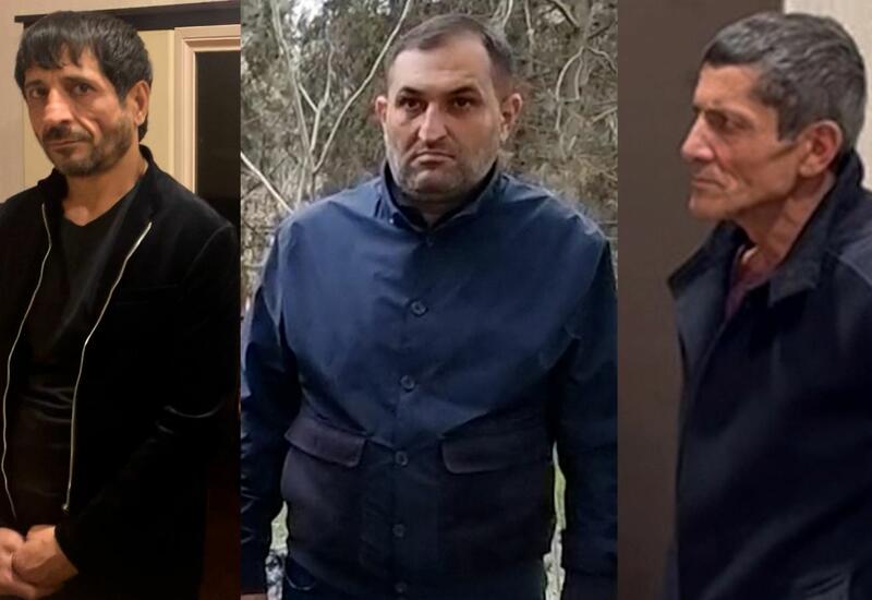 В Баку задержаны трое вооруженных лиц