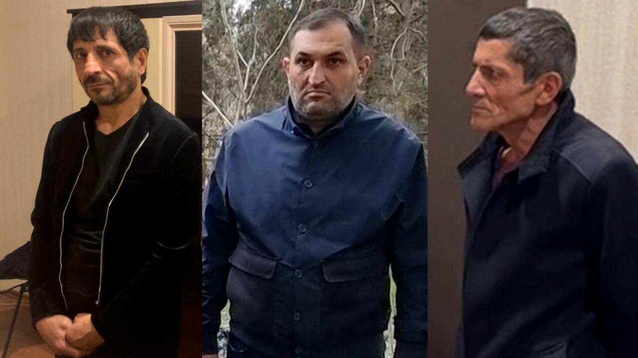 В Баку задержаны трое вооруженных лиц