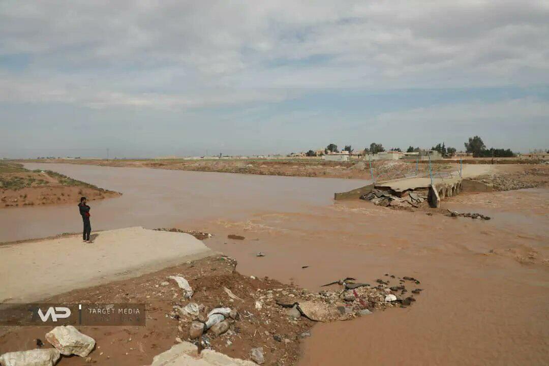 Последствия наводнения в Сирии