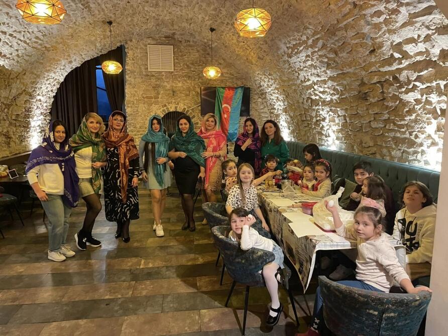 Для азербайджанских детей в Чехии проведен урок, посвященный Новрузу