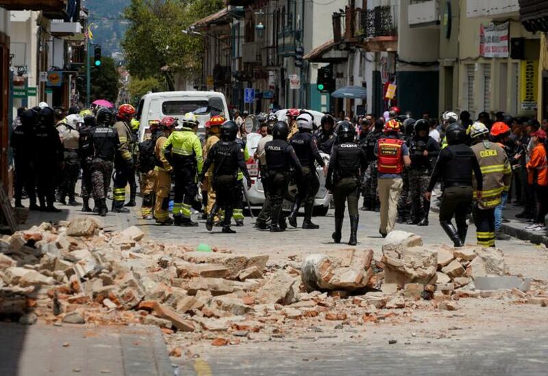 Число жертв землетрясения в Эквадоре выросло до 12