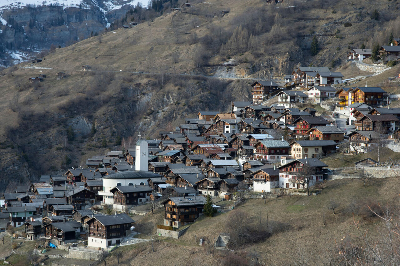 швейцарская деревня фото