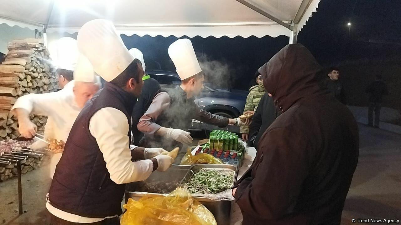 Şuşada bayram tonqalı qalanıb