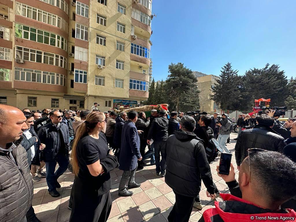 Прошла церемония прощания с Огтаем Алиевым