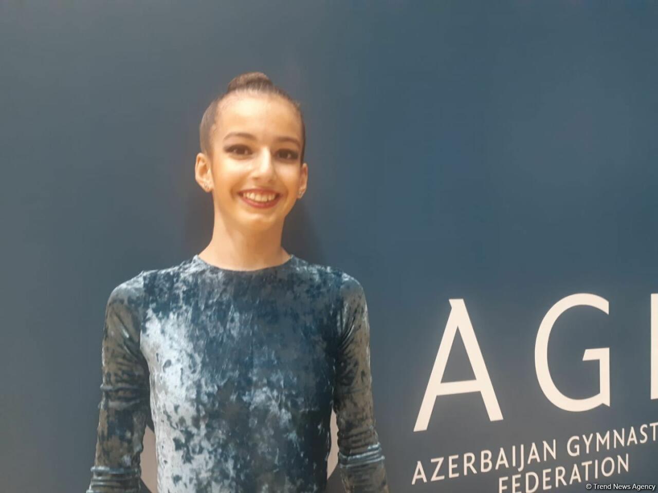 Мечтаю попасть в сборную Азербайджана по художественной гимнастике