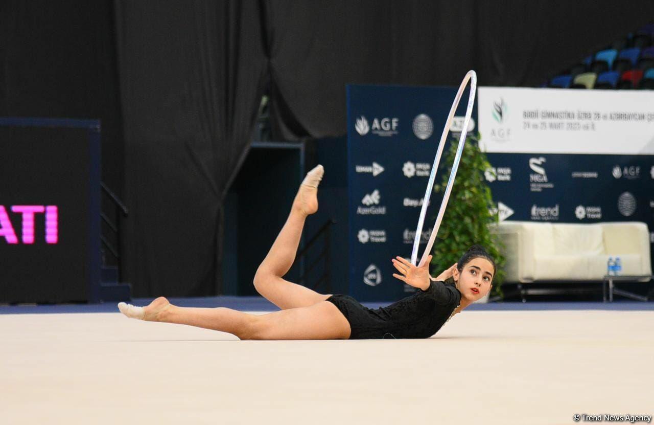 В Баку стартовал заключительный день 28-го чемпионата Азербайджана по художественной гимнастике