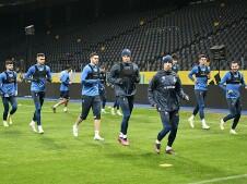 Сборная Азербайджана готовится к матчу со Швецией