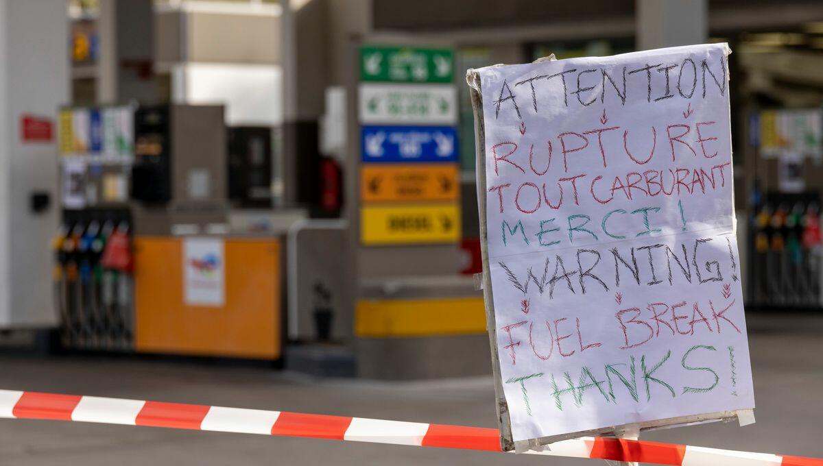 На АЗС Франции начался дефицит топлива