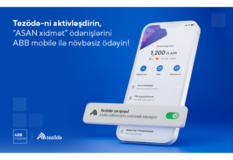 Совершайте оплаты “ASAN xidmət” без очередей с ABB mobile!