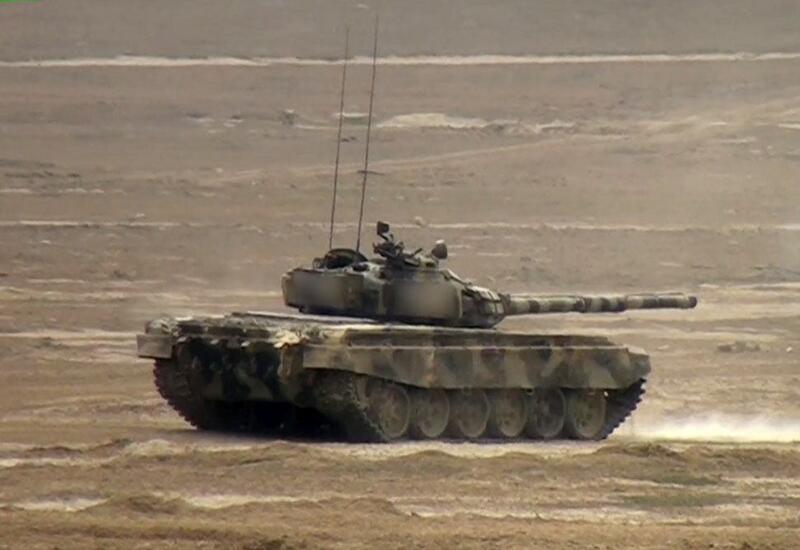 Совершенствуется боевая подготовка танковых подразделений азербайджанской армии