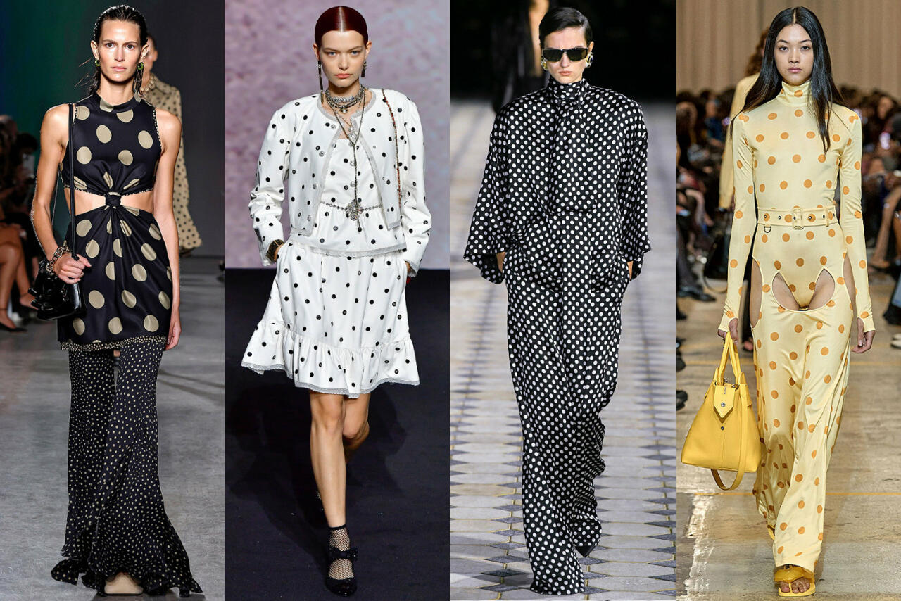 Платье Рубашка В Горошек фото 19