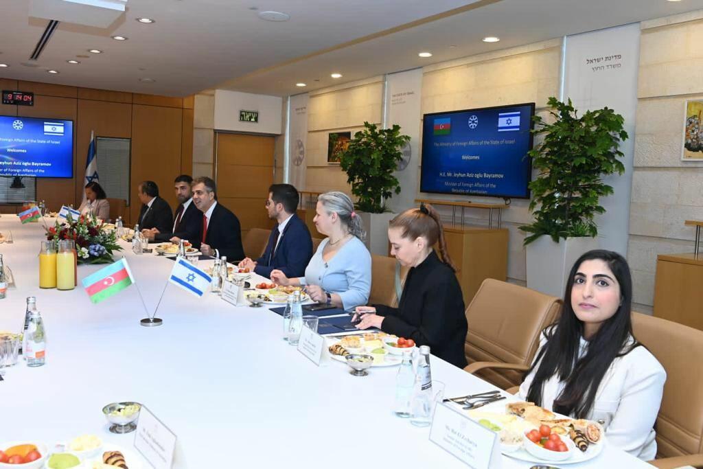 Состоялась встреча между МИД Азербайджана и Израиля в расширенном составе