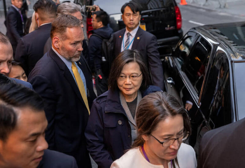 Президент Тайваня прилетела в Нью-Йорк