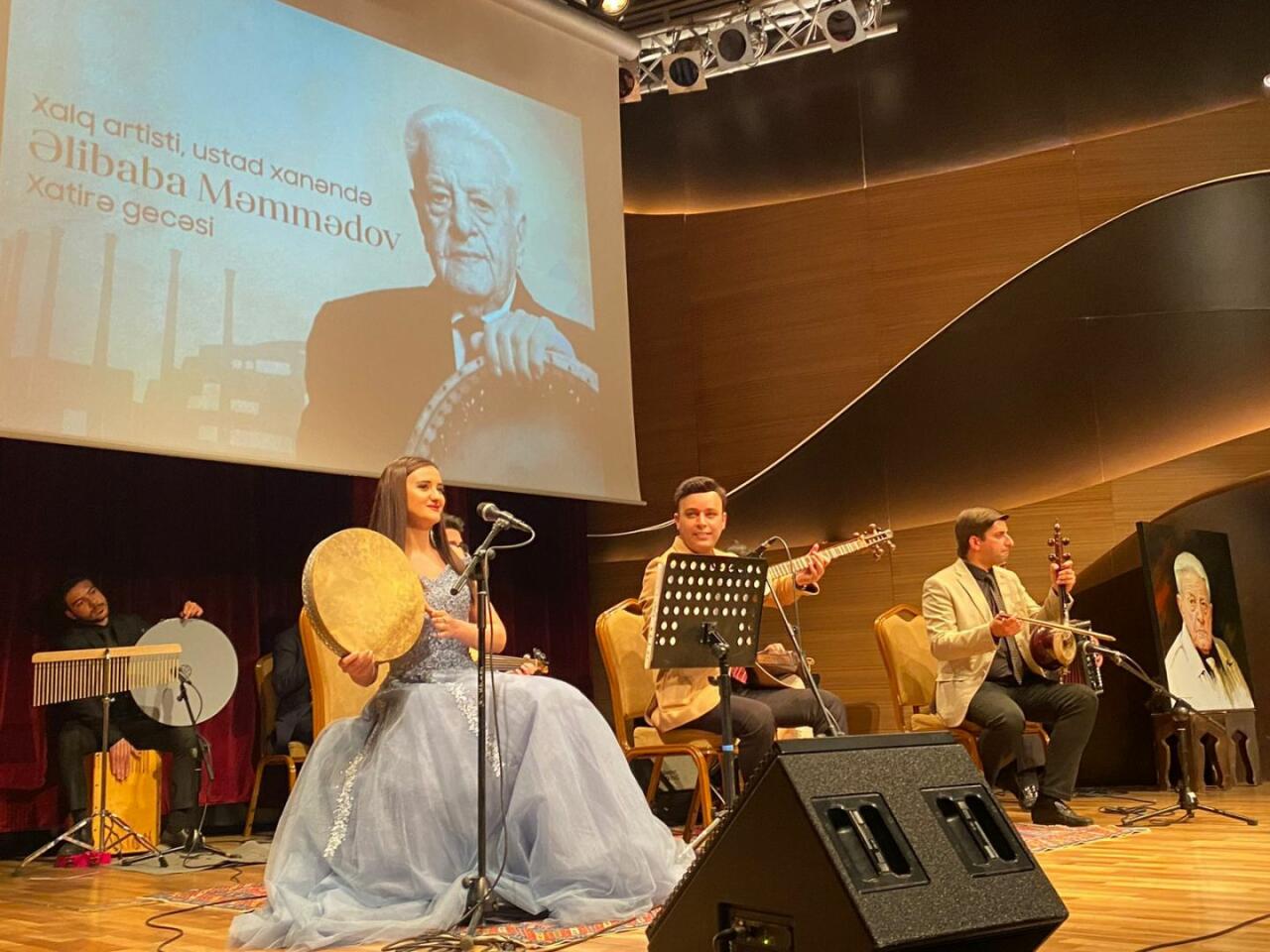 В Баку прошел вечер памяти видного исполнителя мугама Алибабы Мамедова