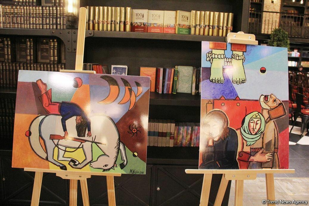 В Баку презентована книга художника Дадаша Мамедова "Khojaly Scream"