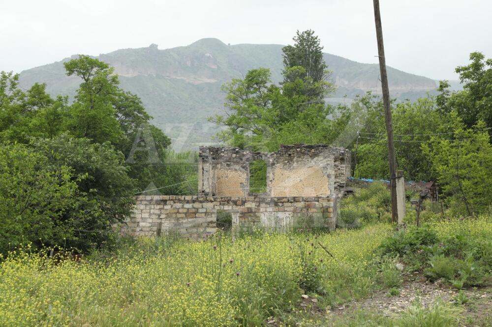 Разрушенное село Хендек Губадлинского района
