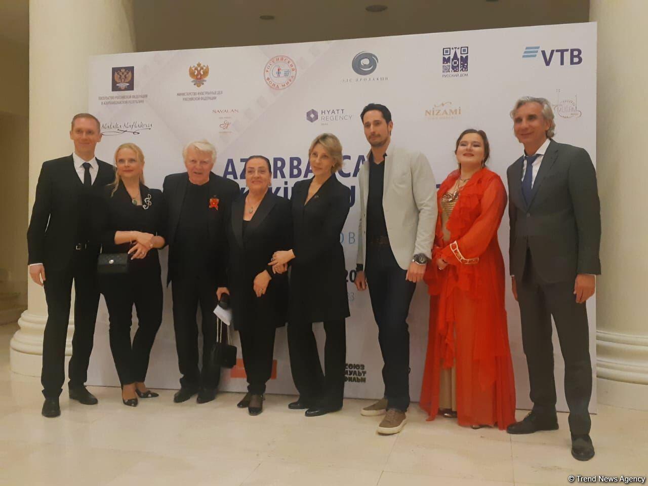В Баку состоялось торжественное открытие Дней российского кино в Азербайджане