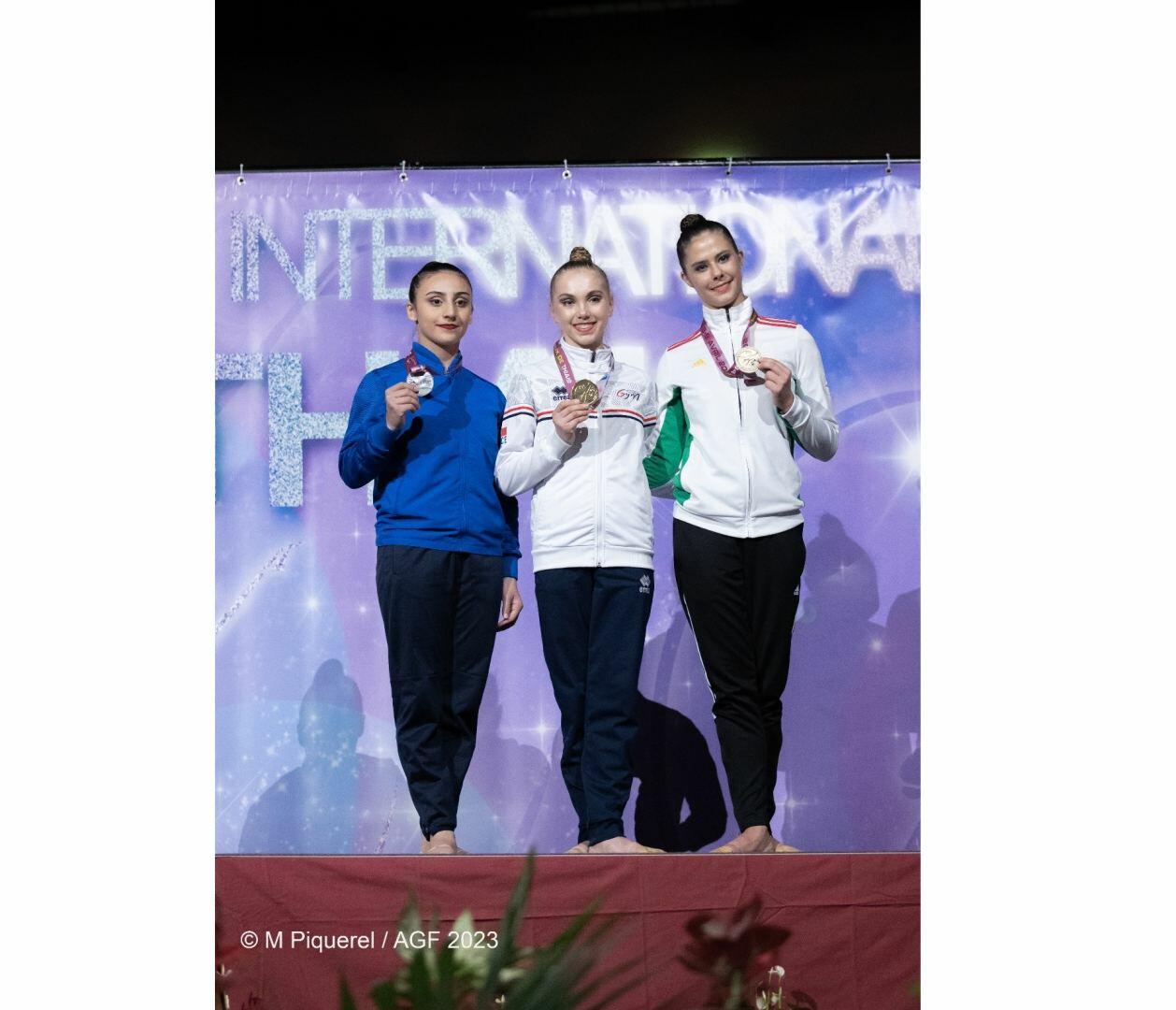 Азербайджанская гимнастка Зохра Агамирова завоевала 