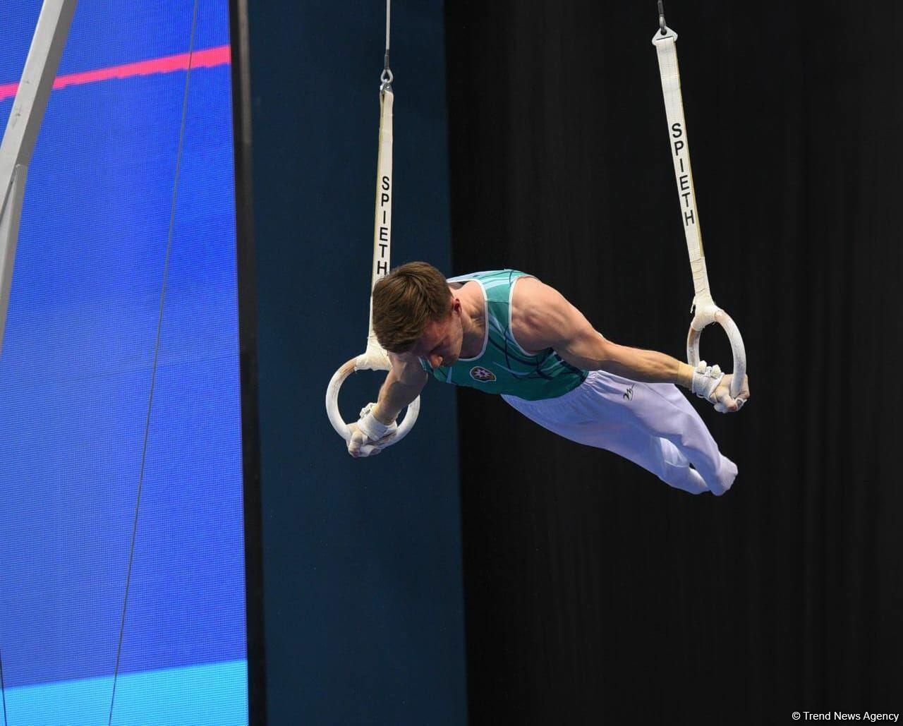 Азербайджанский спортсмен вышел в финал чемпионата Европы по спортивной гимнастике