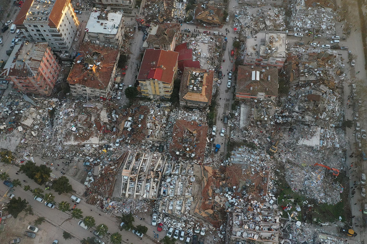 Как выглядит Хатай после землетрясения