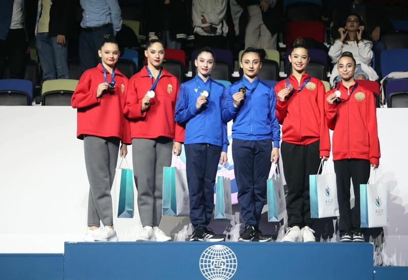 Азербайджан завоевал два "золота" и два "серебра" на Международном турнире AGF Trophy