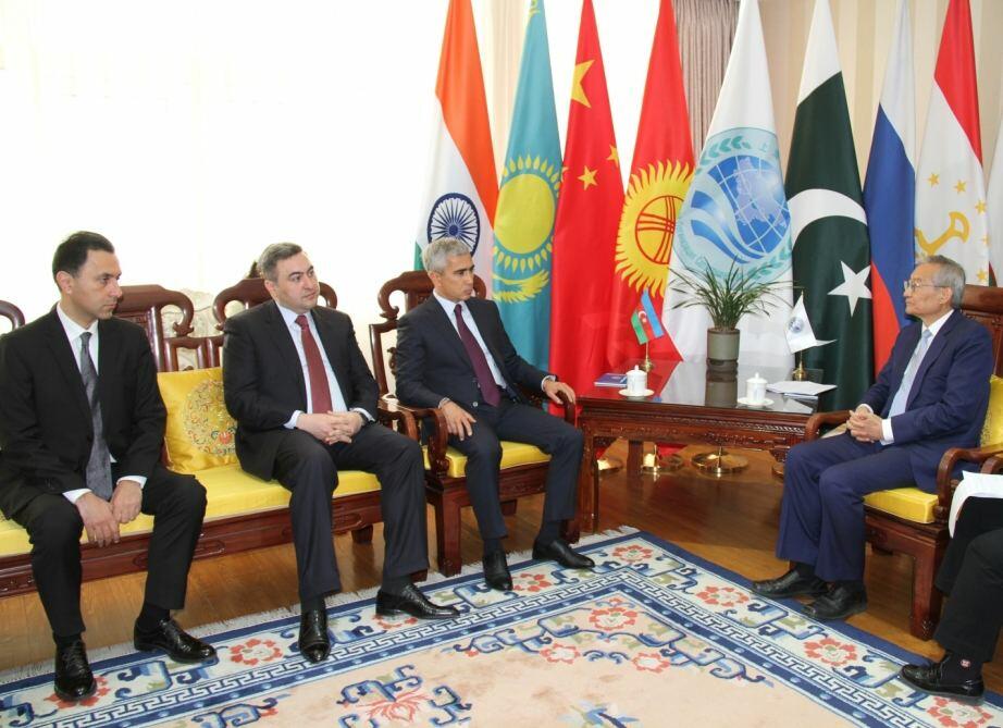 Обсуждены вопросы расширения сотрудничества между Азербайджаном и Шанхайской организацией сотрудничества