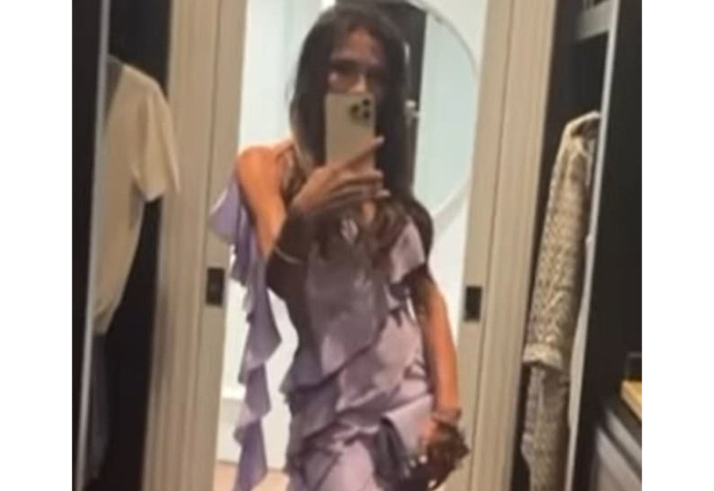 Платье Виктории Бекхэм сравнили в сети с туалетной бумагой
