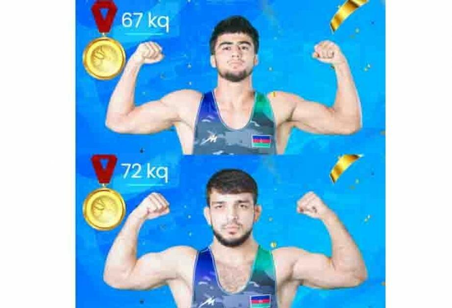 Азербайджанские борцы - чемпионы Европы!