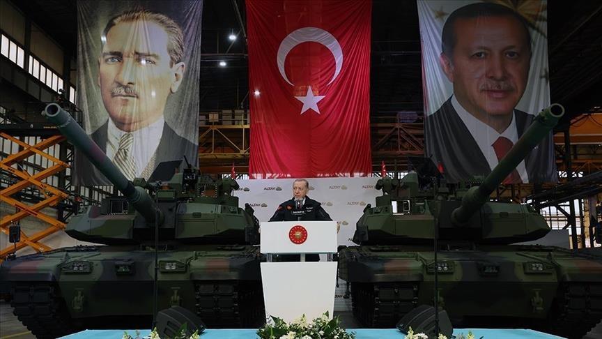 Эрдоган о производстве танков Алтай